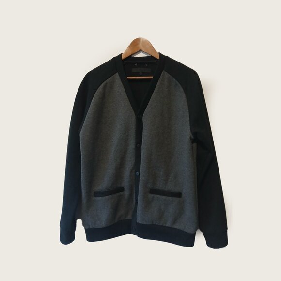 IZZUE COLLECTION - Contrasting pocket cardigan - Sz 48 - Picture 1 of 7